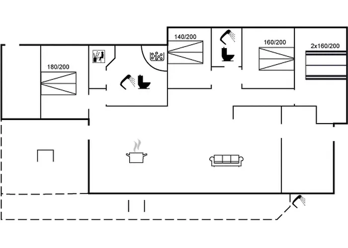 Holiday home Fin - 150m From The Sea By Interhome Abjerg